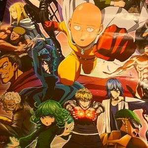 one punch man poster